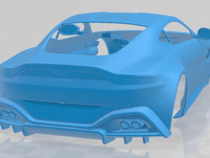 aston martin vantage amr 2020 printable body car 3D Print Model