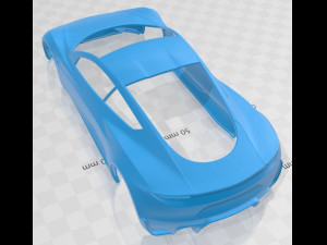 tesla roadster 2020 printable body car Modelo de impresión 3D