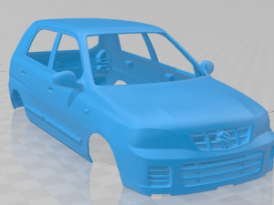 suzuki maruti alto 2012 printable body car Modello di stampa 3D
