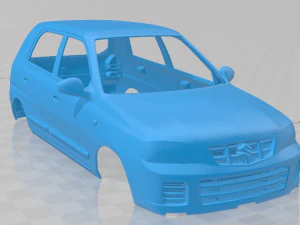 suzuki maruti alto 2012 printable body car 3D Print Model