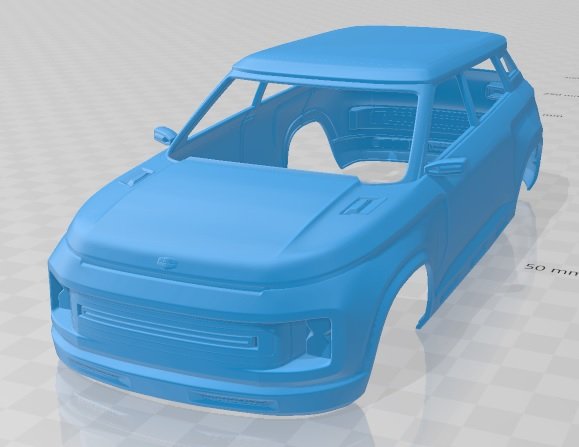 geely icon 2020 printable body car Modelo de Impressão 3D .c4d .max .obj .3ds .fbx .stl .blend 