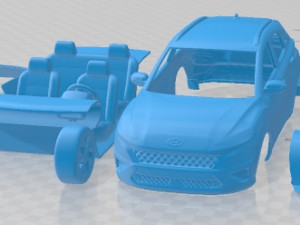 Hyundai kona 2021 printable car 3D Print Model