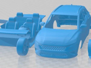 Hyundai kona 2021 printable car 3D Print Model