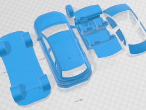 Hyundai kona 2021 printable car 3D Принт Модель