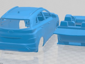 Hyundai kona 2021 printable car 3D Принт Модель