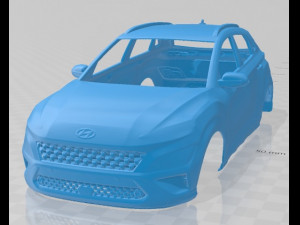 hyundai kona 2021 printable body car 3D Print Model