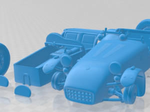 Lotus 7 1957 printable car 3D Print Model