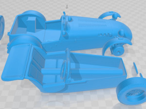 Lotus 7 1957 printable car Modelo de Impressão 3D