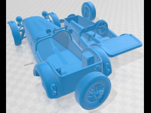 Lotus 7 1957 printable car Modelo de Impressão 3D