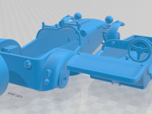 Lotus 7 1957 printable car Modelo de Impressão 3D