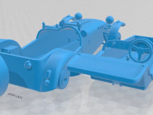 Lotus 7 1957 printable car 3D Print Model