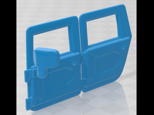 hummer h1 wagon printable car 3Dプリントモデル