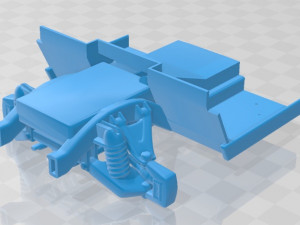 hummer h1 wagon printable car 3Dプリントモデル