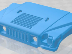 hummer h1 wagon printable car 3D Print Model