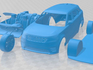 range rover velar 2018 printable car 3D Print Model