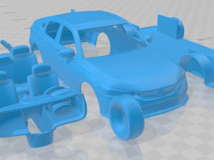 honda civic sedan touring us spec 2022 printable car 3D Принт Модель