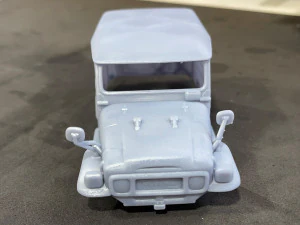toyota land cruiser bj44v hard top 1979 printable body car 3D Print Model