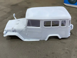 toyota land cruiser bj44v hard top 1979 printable body car 3D Print Model