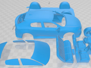 honda civic 2017 printable car 3D-printmodel