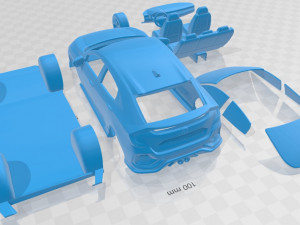 honda civic 2017 printable car 3D-printmodel