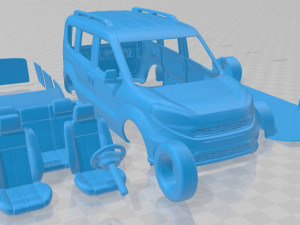 ram promaster city wagon slt l1 2019 printable van Model do druku 3D