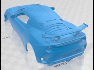 lotus evora gt 430 2018 printable body car Modelo de Impressão 3D