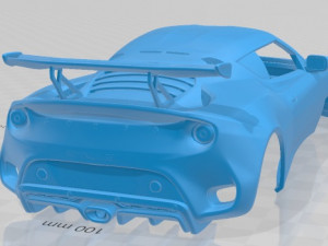 lotus evora gt 430 2018 printable body car Modelo de Impressão 3D