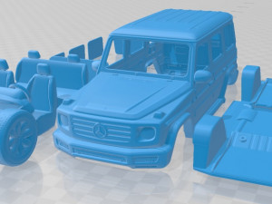 mercedes benz g class w463 2019 printable car 3D 프린트 모델