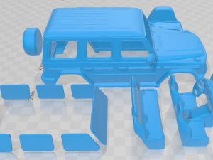 mercedes benz g class w463 2019 printable car 3D Print Model