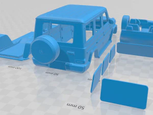 mercedes benz g class w463 2019 printable car 3D Print Model