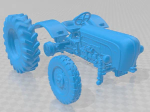 porsche diesel tractor p133 1956 printable 3D Print Model