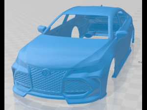 toyota avalon trd 2018 printable body car 3D Print Model