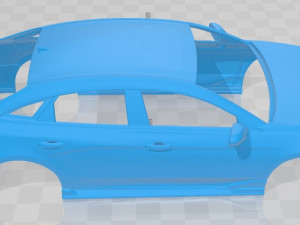 toyota avalon trd 2018 printable body car 3D-Druckmodell