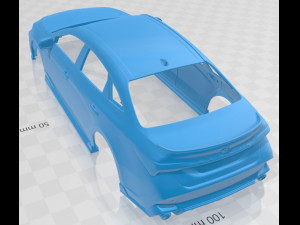 toyota avalon trd 2018 printable body car 3D-Druckmodell