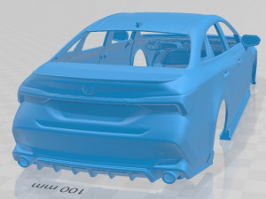 toyota avalon trd 2018 printable body car 3D-Druckmodell