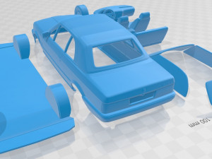 e30 convertible 1990 printable car 3D 프린트 모델