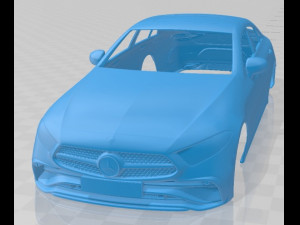 mercedes benz cls 2022 printable body car Modèles 3D en vedette