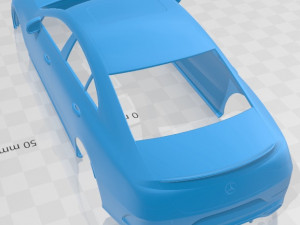 mercedes benz cls 2022 printable body car Modèles 3D en vedette