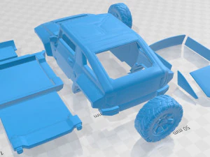 hummer hx printable car 3D Print Model