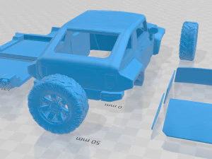 hummer hx printable car 3D Print Model