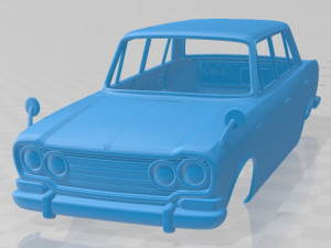 mitsubishi colt 1500 sedan 1965 printable body car 3D Принт Модель