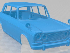 mitsubishi colt 1500 sedan 1965 printable body car Modelo de Impressão 3D