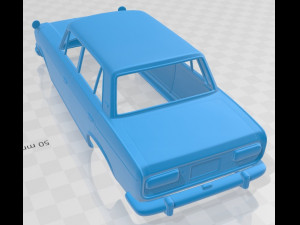 mitsubishi colt 1500 sedan 1965 printable body car Modelo de Impressão 3D