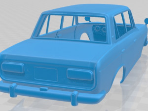 mitsubishi colt 1500 sedan 1965 printable body car Modelo de Impressão 3D