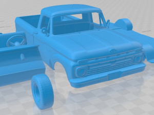 f 100 1966 printable car 3D Print Model