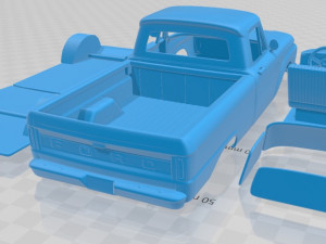 f 100 1966 printable car 3D Print Model