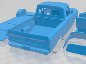 f 100 1966 printable car 3D Print Model