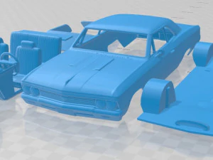 chevrolet chevelle ss 1966 printable car 3D Print Model