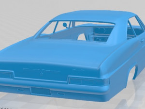 chevrolet impala ss sport coupe 1966 printable body car 3D 打印模型
