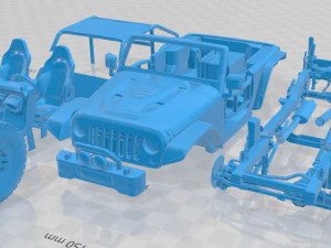 jeep wrangler trailcat 2017 voiture imprimable Modèles 3D en vedette